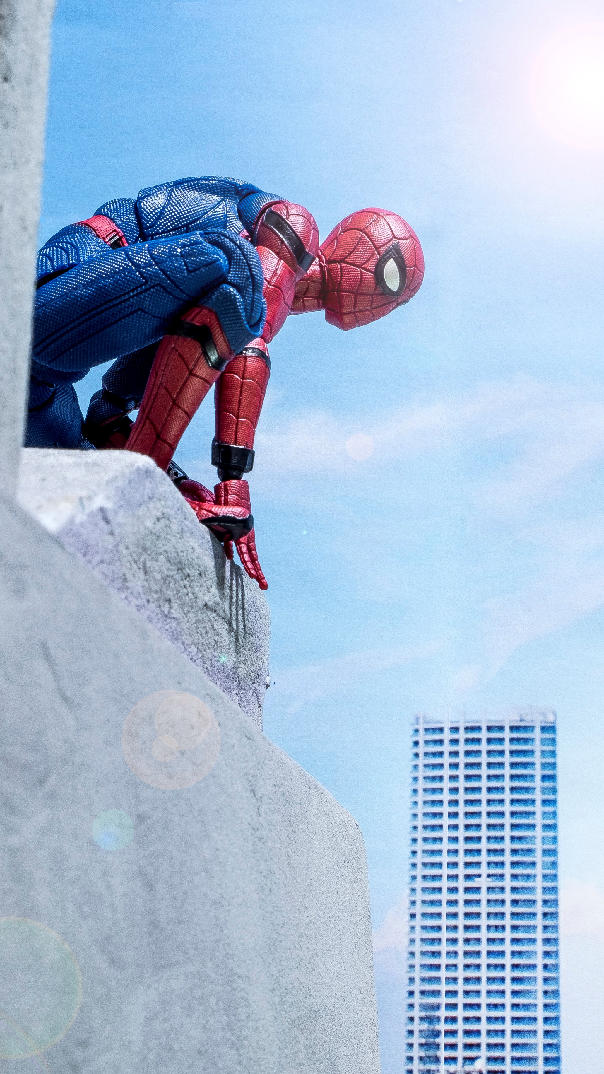 Mars3955 A Twitter ふさわしい背景がないなぁ スパイダーマン Mafex マーベル T Co Ri6knruuv1 Twitter