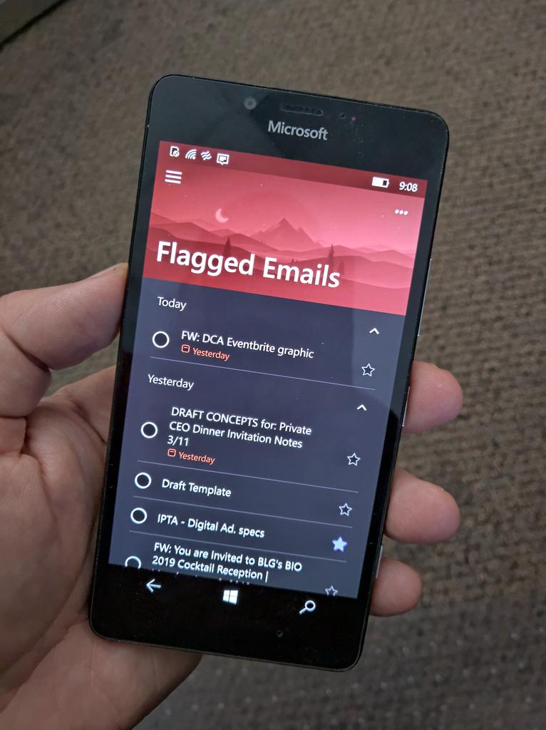 adamzea's tweet image. This would have been really useful back in 2015!! #windows10mobile #lumia950 @MicrosoftToDo
