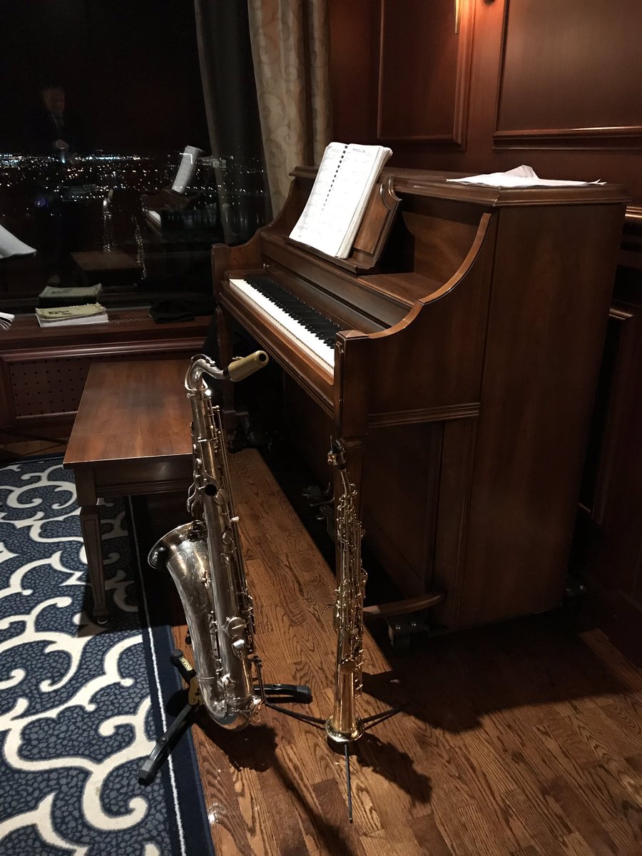 Piano plus saxophone. Standard time with Tyson Chen. Tonight <a href="/BrookstreetOtt/">Brookstreet Hotel</a> in the Options Jazz Lounge. 7-11 pm. #ottjazz #livemusic #saxophone #piano