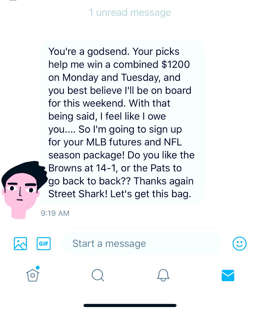 Street__Shark's tweet image. We give out free PICKS all the time to our followers , it’s simple just hit the DM ❗️
ALL that I ask is to purchase our MLB season packages or NFL packages if we win you money ❗️

Benefits Include : 
-0$ upfront investment 
-Profit before you PAY 

SEE below⬇️