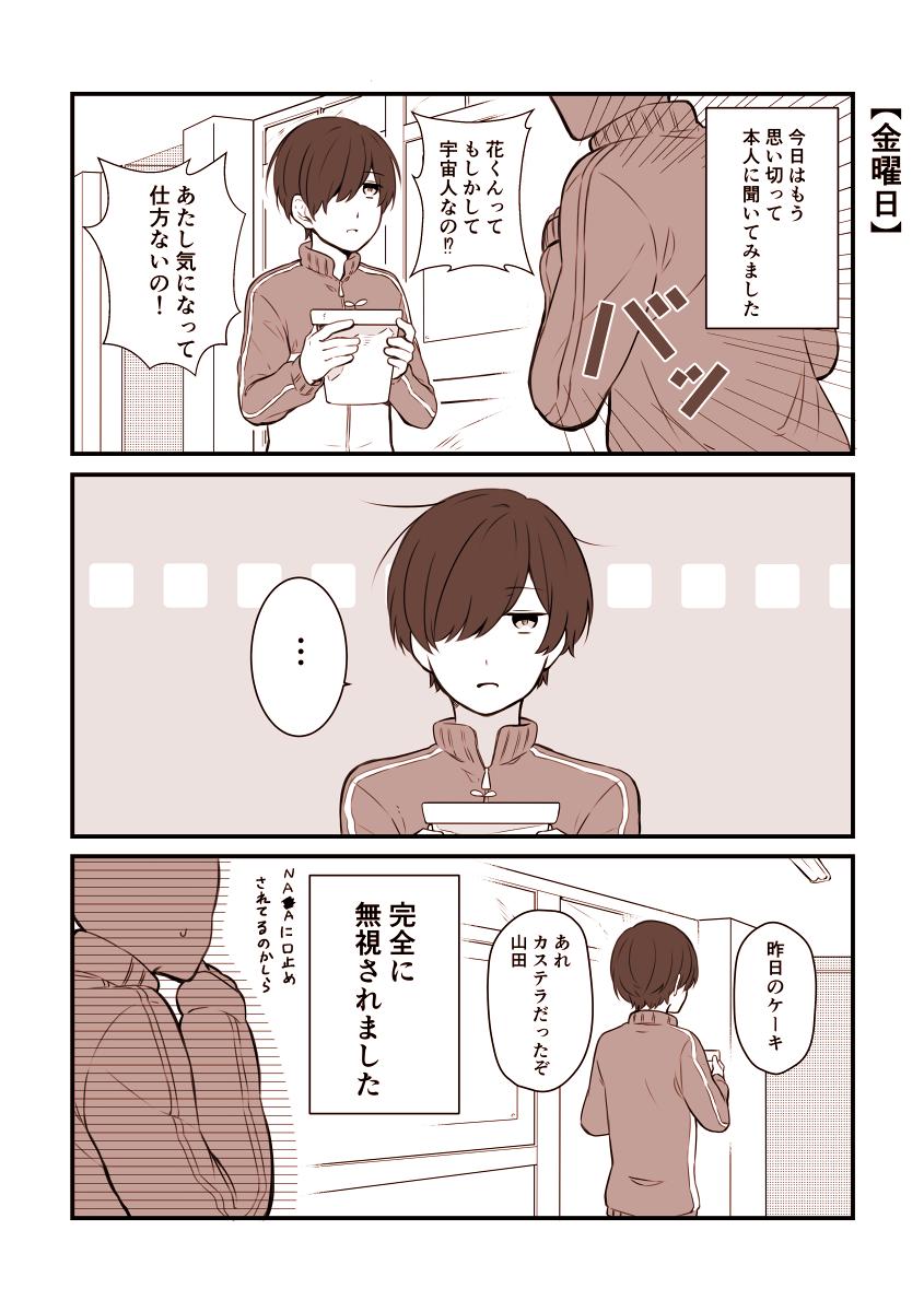 クラスメートの男子を観察するだけの話（２/３） 