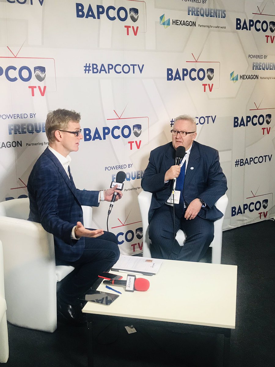 CritCommsSeries's tweet photo. @TCCAcritcomms Chair, Mladen Vratonjic is LIVE on #BAPCOTV discussing his experience in telecommunications and public safety! #BAPCO2019 #CCE2019 https://t.co/iYeWmszKjW