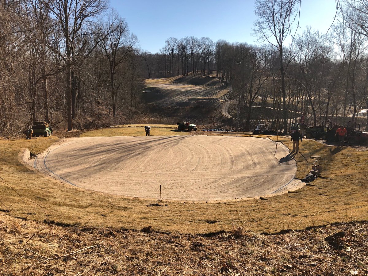 Sod party on 7 ⁦<a href="/FieldstoneGolf/">Fieldstone Golf Club</a>⁩!!