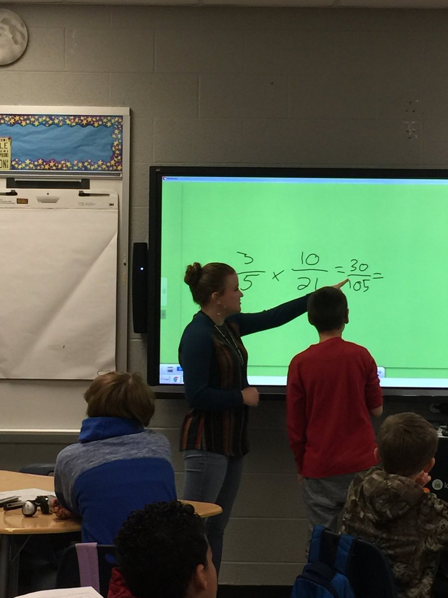 PattiLopp's tweet photo. TAP student, Rayden Brown, helping with fractions. https://t.co/mG00HGvGIP