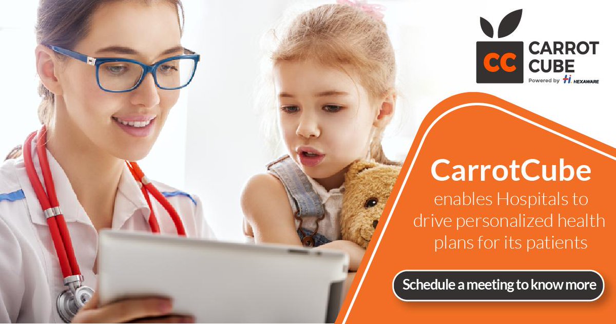 CarrotCubePHM's tweet photo. #CarrotCube helps #Healthcare providers leverage #BigData and #AI to drive personalized treatment plans with optimal outcomes. Schedule a meeting to know more - https://t.co/Km7d8vPtXm https://t.co/L8FOcRzeei