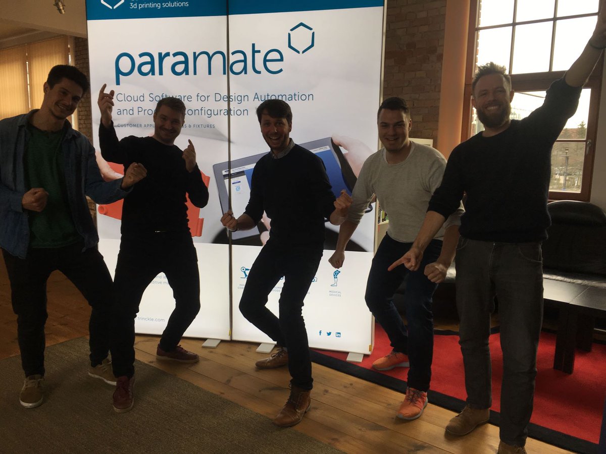 trinckle3D's tweet photo. Yesss!!! We are thrilled, happy &amp; honored! Thank you #AMX for winning the AM Award 2019 for our Design Automation Solution in Automotive.
Many thanks also to @Ford @AdditivelyLtd @ETH_en and our friends from Imnoo
#DesignAutomation #ScaleupAM #AutomotiveAM #paramate #nextlevelAM https://t.co/ashQS8ocaV