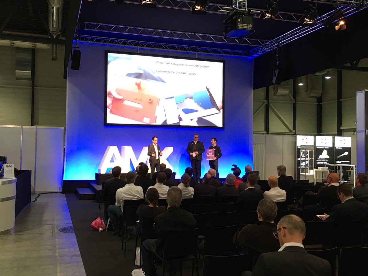 trinckle3D's tweet photo. Yesss!!! We are thrilled, happy &amp; honored! Thank you #AMX for winning the AM Award 2019 for our Design Automation Solution in Automotive.
Many thanks also to @Ford @AdditivelyLtd @ETH_en and our friends from Imnoo
#DesignAutomation #ScaleupAM #AutomotiveAM #paramate #nextlevelAM https://t.co/ashQS8ocaV