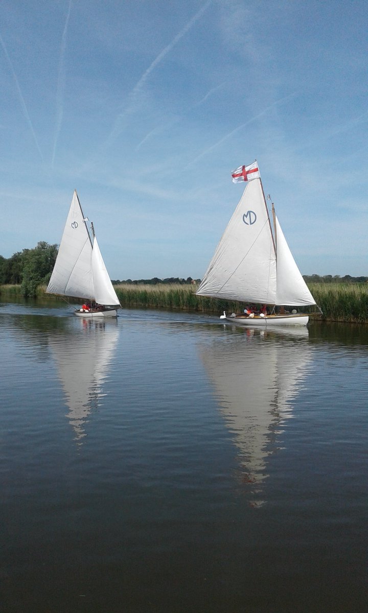 marthamboats's tweet photo. Half deckers & #canoes are a great ways to experience the #Norfolk #Broads. Very popular if you are #organising a #group event!
#halfdeckers
#boats
#dayboats
#paddling
#sailing
#sail
#NorfolkBroads
#WednesdayMotivation
#WednesdayWisdom https://t.co/ckPdtAkBuD