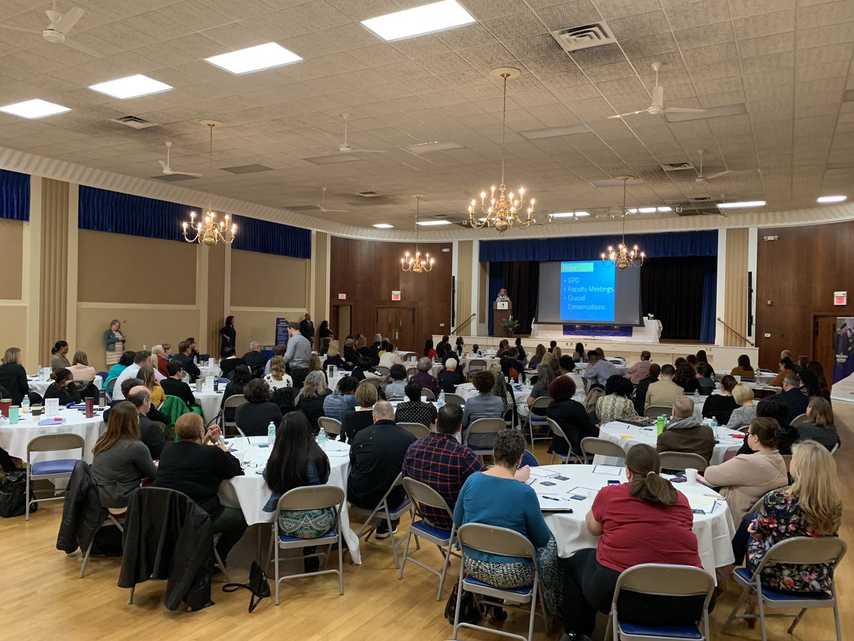Despite JCPS classes being canceled today, we have a full house at today’s Restorative Practices Summit to learn about innovative, compassionate approaches <a href="/JCPSKY/">JCPS</a> is taking to work with and support students. Thanks to all who are here.