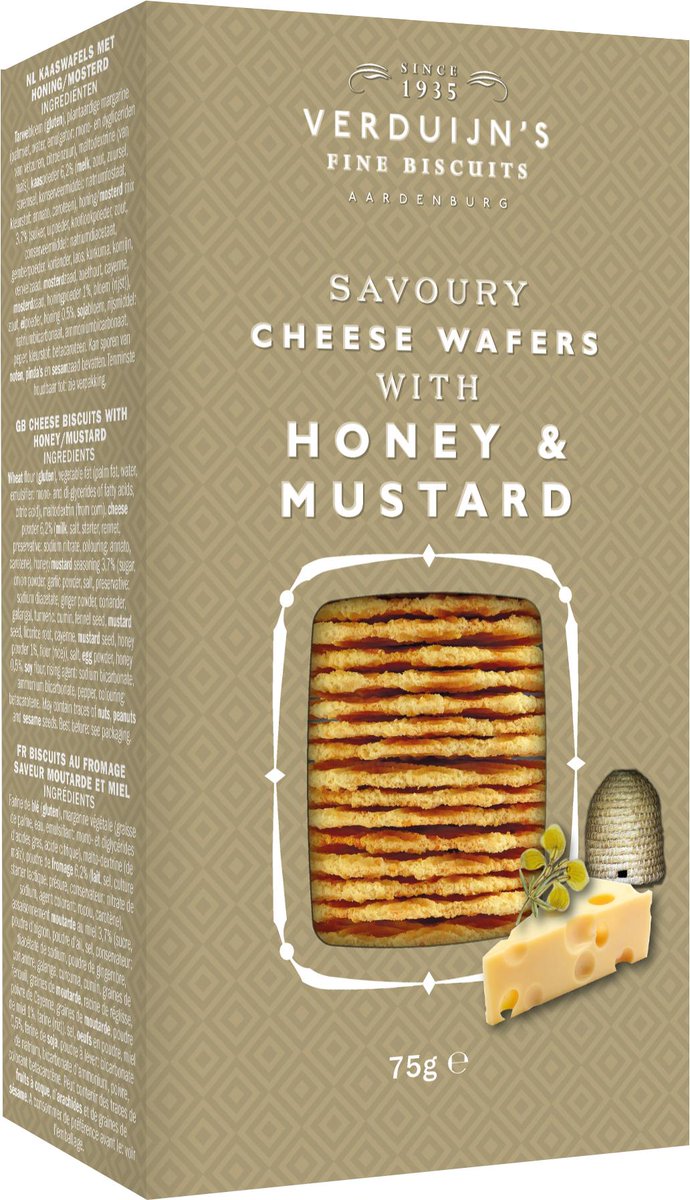 The savoury Cheese crisps with the 31% matured Gouda Cheese has been added to the Vintage line.