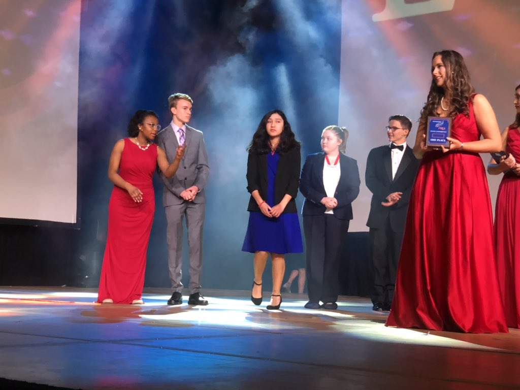 Congratulations to Michelle Vela Hernandez-3rd Place Introductionto Parliamentary Procedure @ TN FBLA Conference