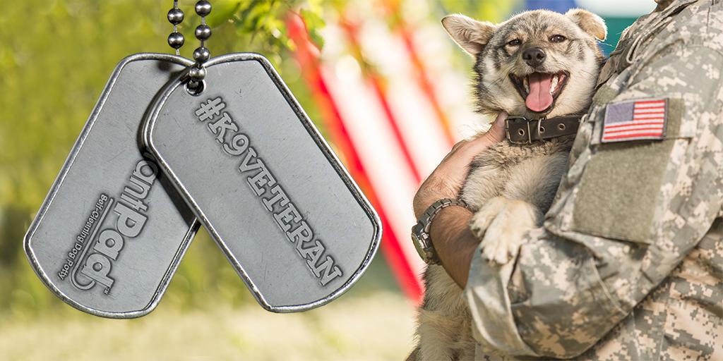 BrilliantPad's tweet image. RT and tag someone you know who has been helped by or cared for a #K9Veteran. #NationalK9VeteransDay