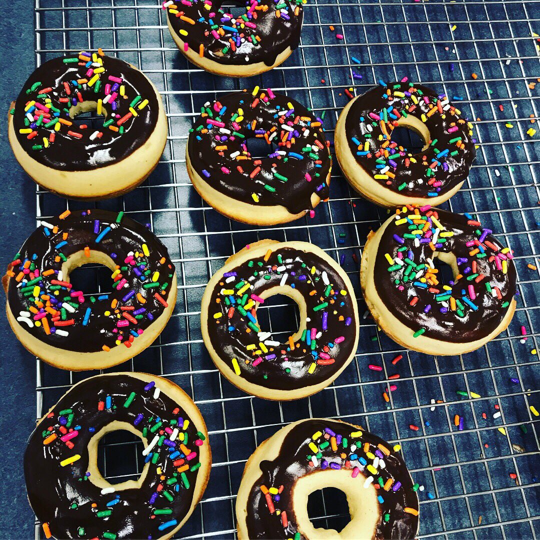 MrsHuskeysFACS's tweet photo. Reasons why you should take Culinary I! 🍩 @HHSAdminteam #hawkstrong https://t.co/vipm4mkj0g