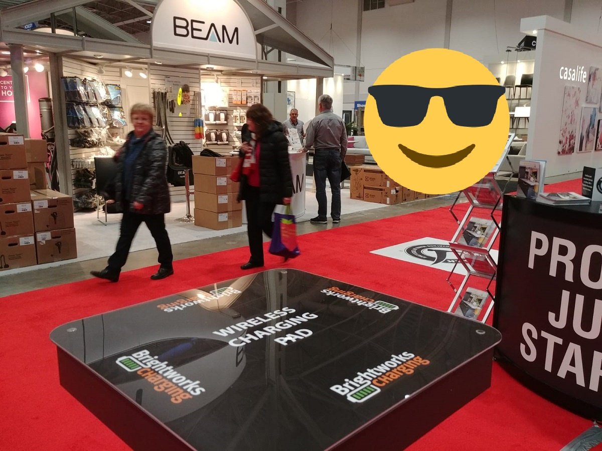 BWCharging's tweet photo. We are showcasing our latest tabletop charging station at this years' National Home Show taking place this week at Toronto's EnerCare Center.

The new table has universal charging capability with four separate cords that have three distinct tips. More: 
https://t.co/OZ5JfobjDS https://t.co/TmtQSCQIKv