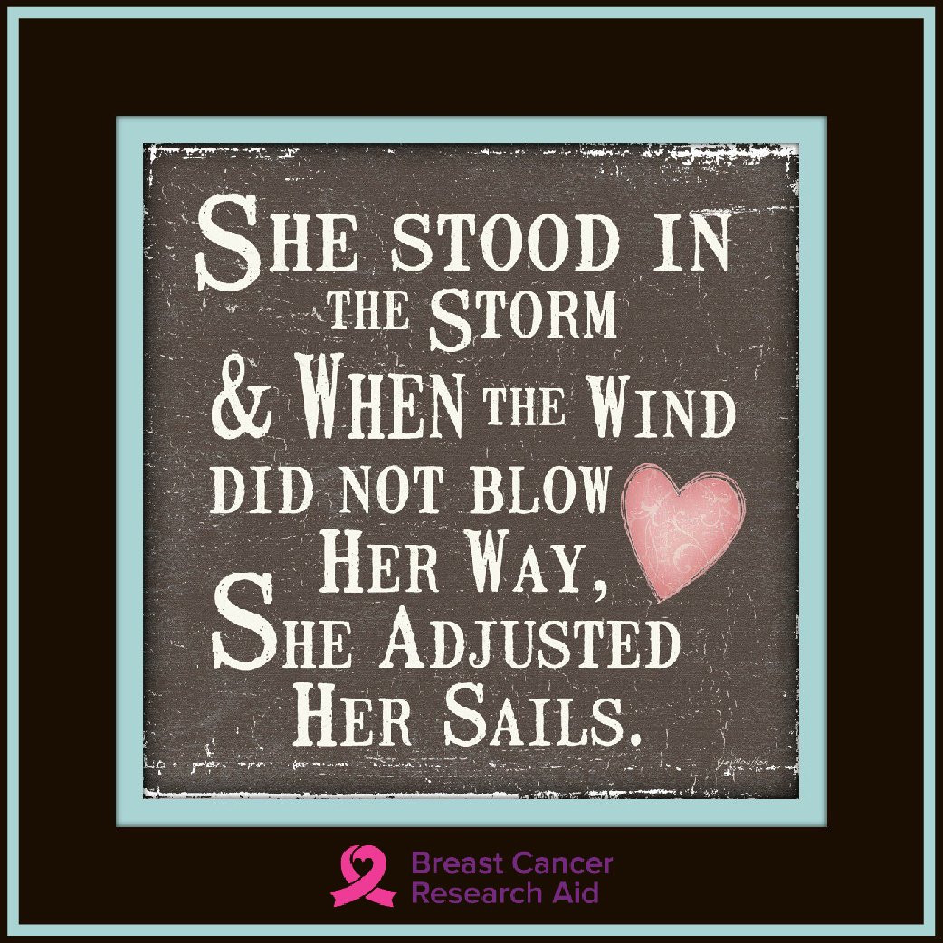 breastCRA's tweet photo. Think about what you want to adjust and be prepared to sail. 

#BreastCancerAwareness #KnowYourBreasts #Breastcancer #Quote https://t.co/ScmSbI4mEM