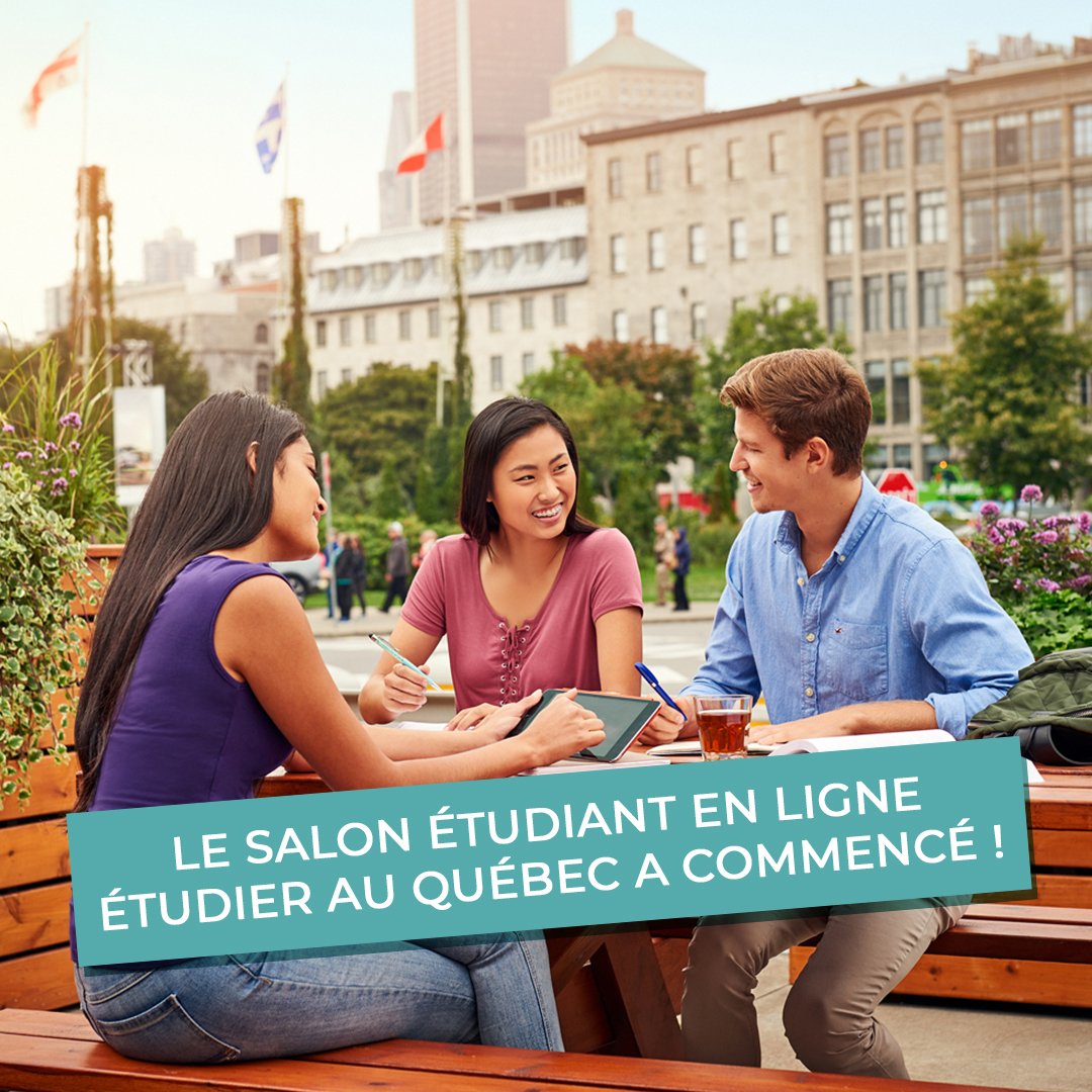 #bonplan #quebec #etudes

Si vous avez des projets d'expatriation au Québec, c'est le moment ! 100% en ligne et gratuit 👉bit.ly/2UAqid8
