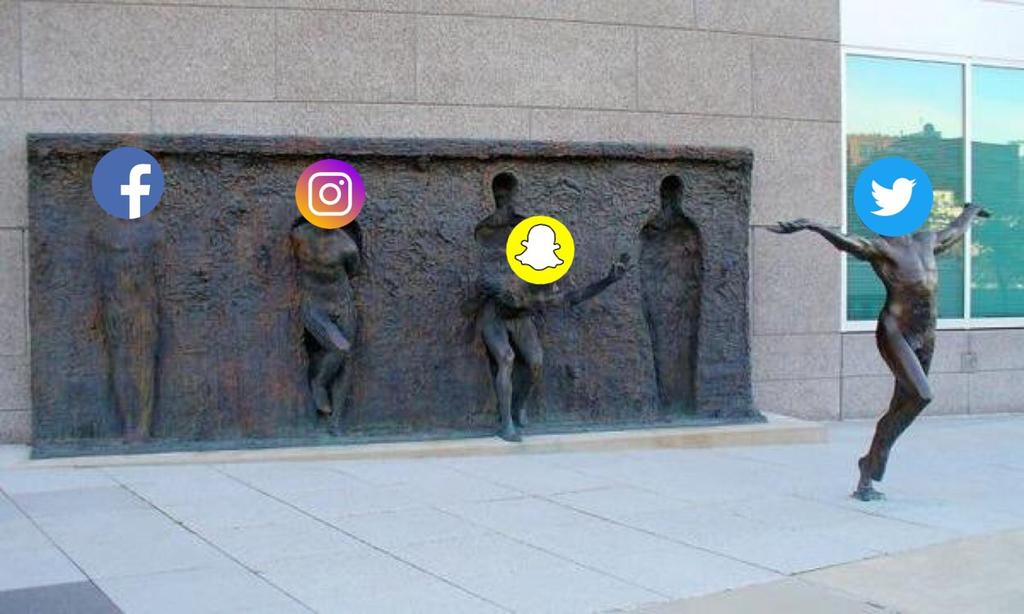 piikenaLayla's tweet image. facebook e o instagram apresentam defeitos e estão fora do ar
o twitter: