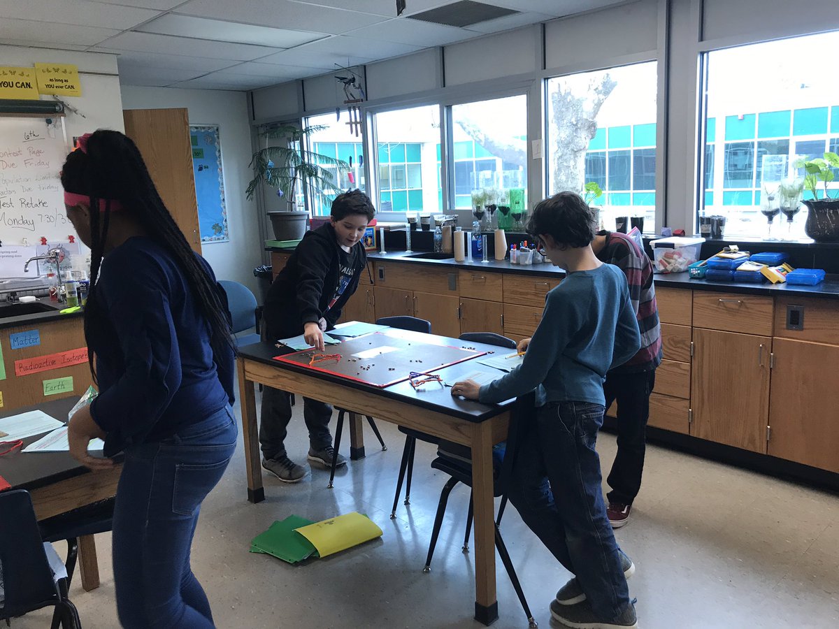jgschlenkert's tweet photo. 6th grade scientists investigate limiting factors in ecosystems. The owls (pipe cleaners) catch the mice (beans)! @PagePanthers @PageSciDept #wearelamphere https://t.co/NFwIr7qnII