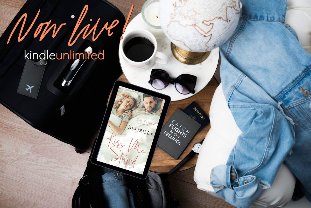 AuthorGiaRiley's tweet photo. A brand new romantic comedy standalone! Love is in the air, literally. Kiss Me, Stupid has all the feels!  https://t.co/PzRvlb2exb https://t.co/qX2uPrkLni