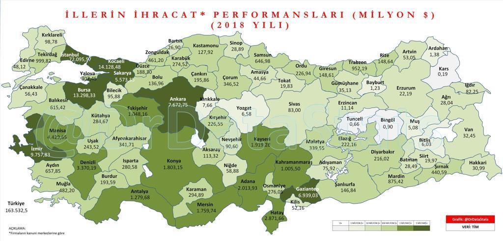 2018 yılı içerisinde ihracat yolu ile ülke ekonomisine katkı sunan tüm işletme sahiplerinin yolları açık olsun.Rabbim kazançlarını bereketli kılsın.Çankırı’lı sanayicilerimizide Anadolu’nun parlayan yıldızı olmaları nedeniyle tebrik ediyor,teşekkürlerimi sunuyorum .