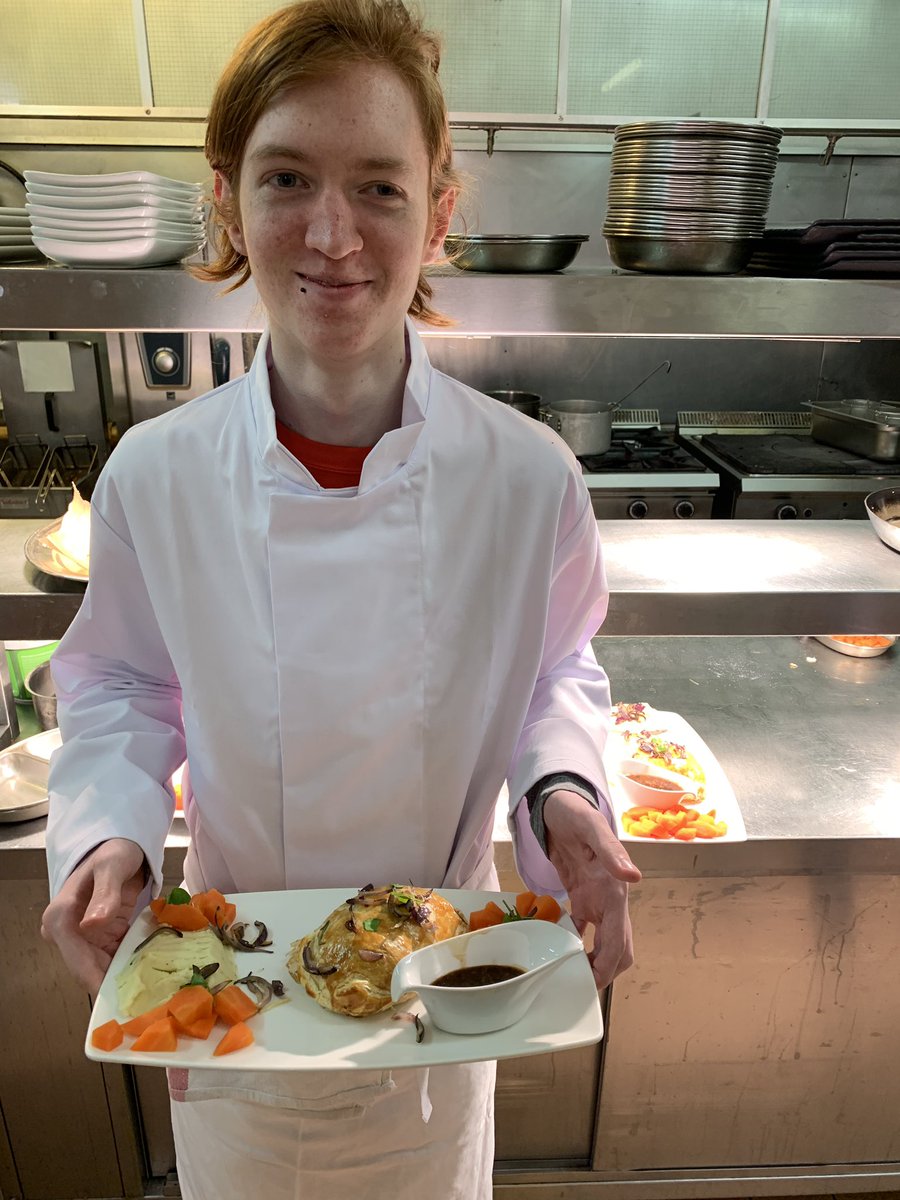 HITZGloucester's tweet photo. What do you think guys? Unbelievable effort from our @HITZRugby students. Great presentation and outstanding taste! @LifeatKGH #hitzfamily #HITZmasterchef https://t.co/dZfqOnAVkZ