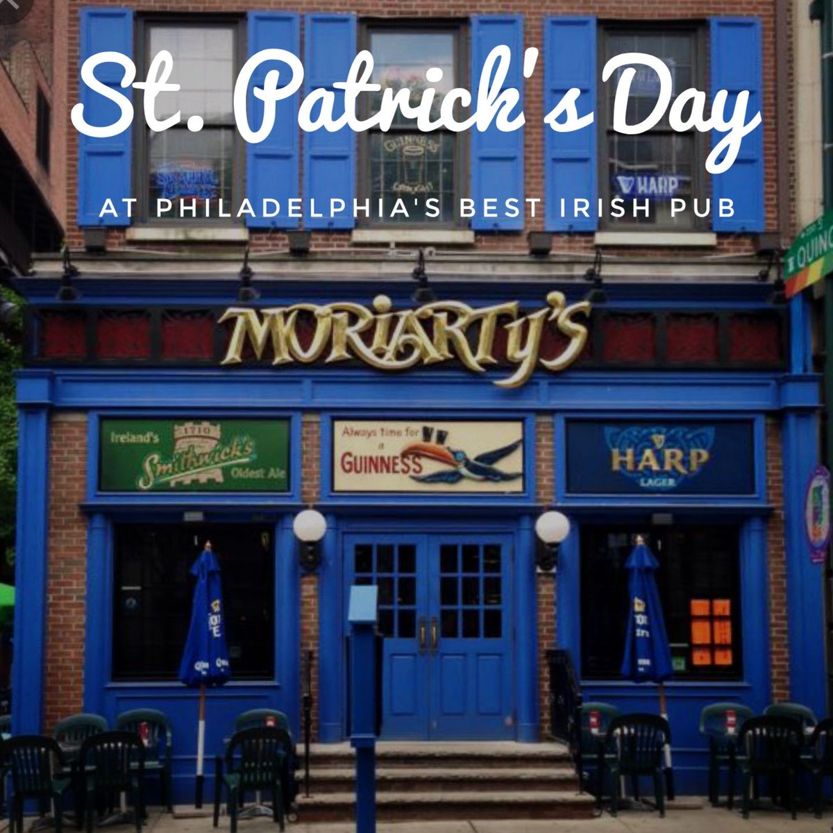 ☘️Where are you getting your drink on this St. Patrick's Day??? #☘️ #🍻
#StPatricksDay2019 #StPattysDay #StPatricksDay #Bar #Pub #Drink #Beers #Fun #Philly #Philadelphia