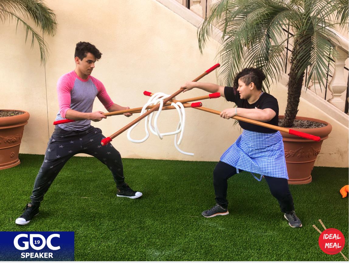 The noodle in Ideal Meal can be pretty tricky to balance! Learn how we designed this ingredient and more at #GDC2019 🍜