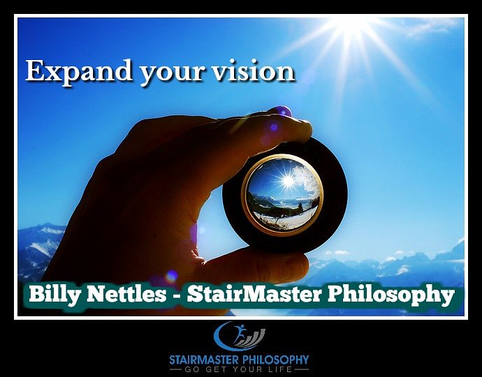 In order to change where you are you have to change who you are. Expand your vision by seeing more than what is right in front of you
#StairMasterPhilosophy #GoGetYourLife #MotivationalSpeaker #motivation #inspiration #LifeCoach #ExpandYourVision