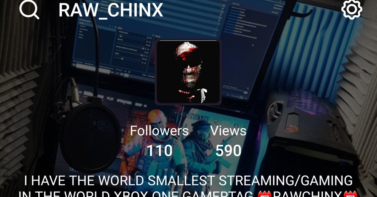 RawChinx's tweet image. Very blessed to have gained this many followers in 2 hours I appreciate the support #twitch
#streamersconnected #streamer #smallstreamers #WednesdayMotivation