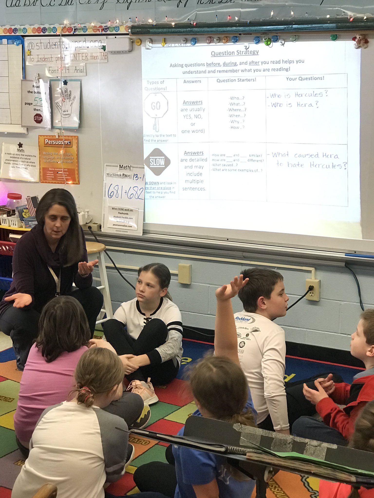 Gov. Winslow School on Twitter "Mrs. Backlund’s students turn and talk
