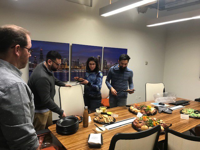 NatTaxSearch's tweet photo. Celebrating St. Patrick's Day at NTS. Corned beef lunch from Unforgettable Edibles a local &amp; women owned business!  #stpatricksday #lunch #womenownedbusinesses #teambuilding https://t.co/sXh1eJ6jRf
