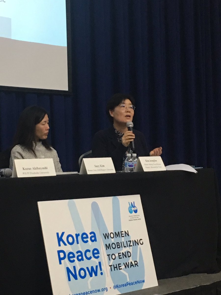 iiwrmb's tweet photo. Kim JeongSoo compared the military budgets of South Korea and Canada. Both countries have relatively the same GDP but the South Korean budget is 10x that of Canada. @CCYF_CCJF @NobelWomen @WomenCrossDMZ #IIWRatCSW https://t.co/F0ElJ8EbGP
