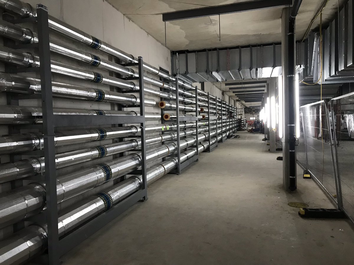 BInstallations's tweet photo. Battersea power station, prefabricated pipework modules beginning to take shape. Wall modules now in place as our installation team await the delivery of the high level modules. #prefabrication https://t.co/QX1G2dfygZ