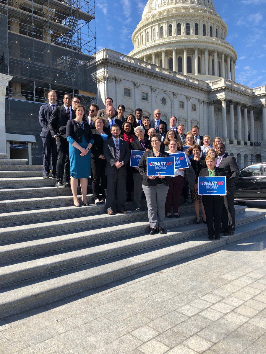 HRC was proud to join the pro-equality majority in Congress for the reintroduction of the Equality Act.