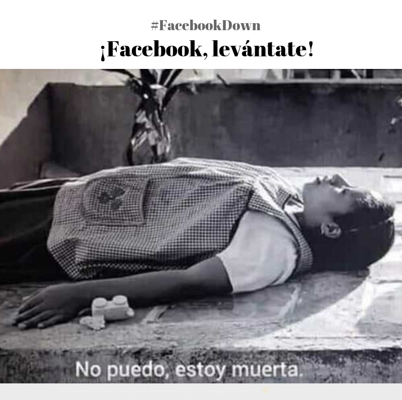 BDMediaDigital's tweet photo. #FacebookDown 😰 https://t.co/SMuGdnwvDL