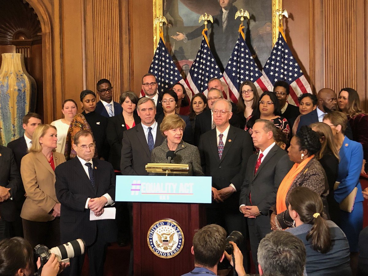 HRC was proud to join the pro-equality majority in Congress for the reintroduction of the Equality Act.