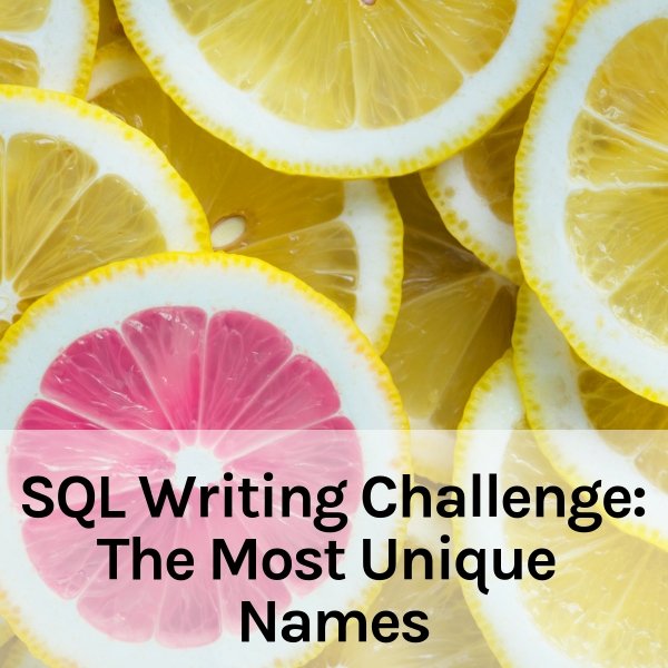 SQLWorkbooks's tweet image. SQL Workbooks Announcements: A Query Writing SQL Challenge (exclusive for existing subscribers) mailchi.mp/sqlworkbooks/u…