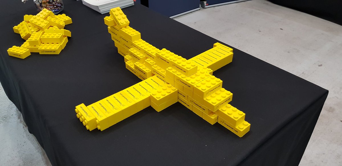 cracknelllaw's tweet photo. We are at stand 22 today at the @2Counties_Expo at the @IWMDuxford. Please come and say hello and take away one of our branded stress bricks! #2Counties #B2B #Networking #MakeCertain #BusinessLaw https://t.co/8DhT0aD6Is