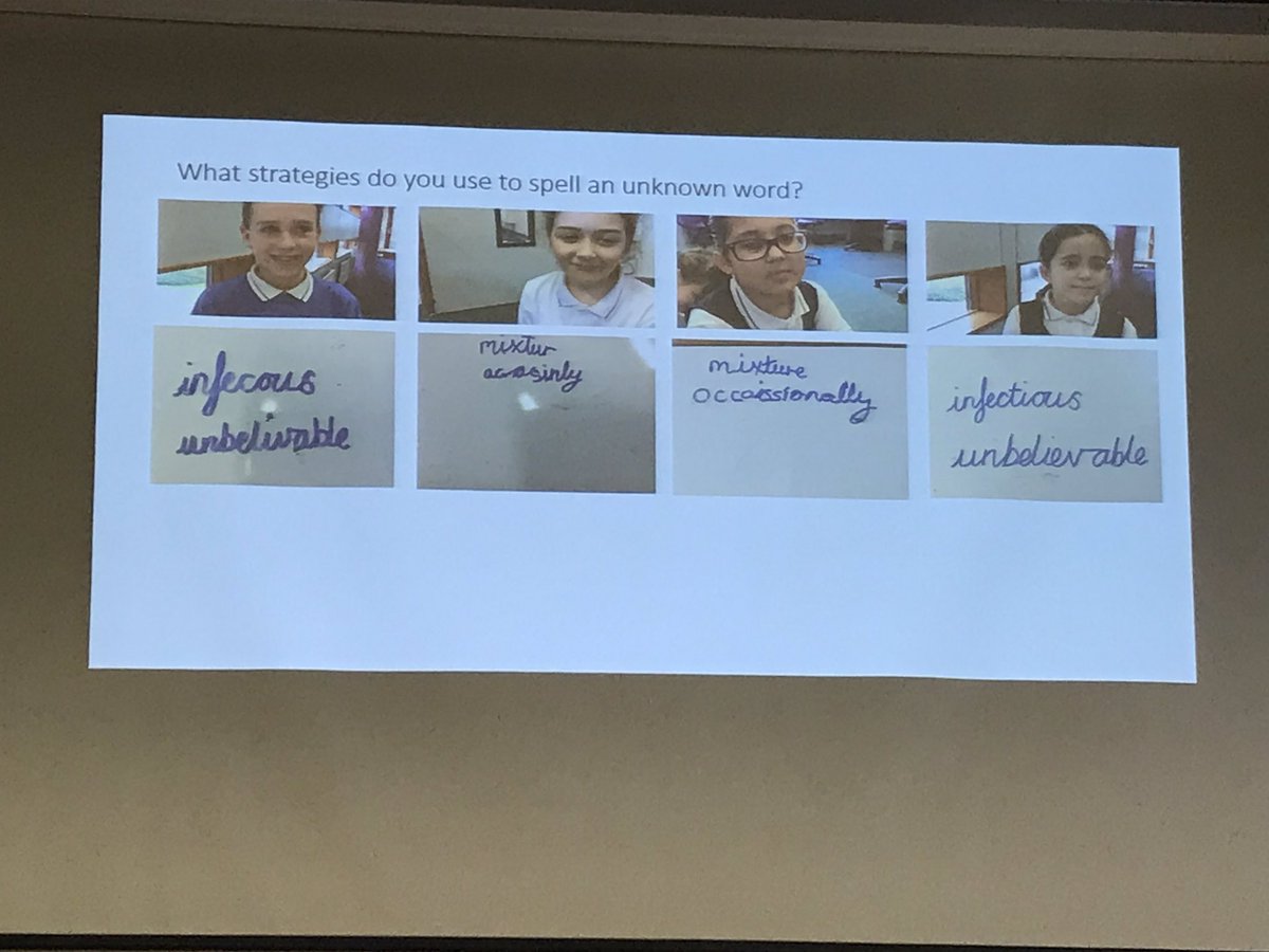 BSNJSV's tweet image. Using research to develop understanding of spelling strategies that students can develop. @BSNEngDram #JSVInset