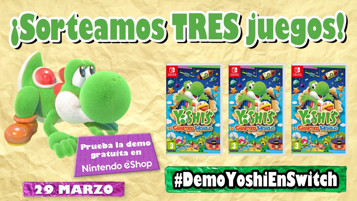 Nintendo España tweet media