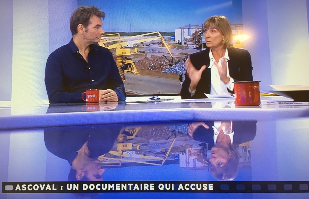 valerieletard's tweet image. J'ai enregistré ce mercredi le plateau qui suivra la diffusion de la version 90 mn inédite du documentaire La Bataille de l'Acier, tourné au cœur de l’aciérie d'#Ascoval, sur @publicsenat Samedi à 21h
pro.publicsenat.fr/la-bataille-de…