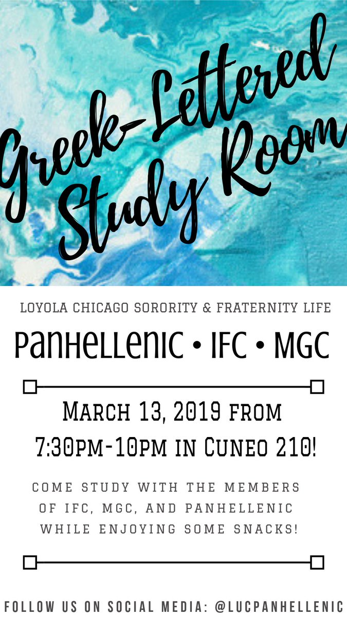 LUCPanhellenic's tweet image. Come join us TONIGHT!! (There will be Jimmy Johns!!)