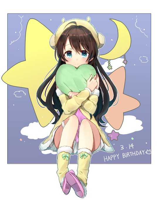 春沢さんがTwitterに投稿した玉坂マコト(ゾンビランドサガ)のイラスト。