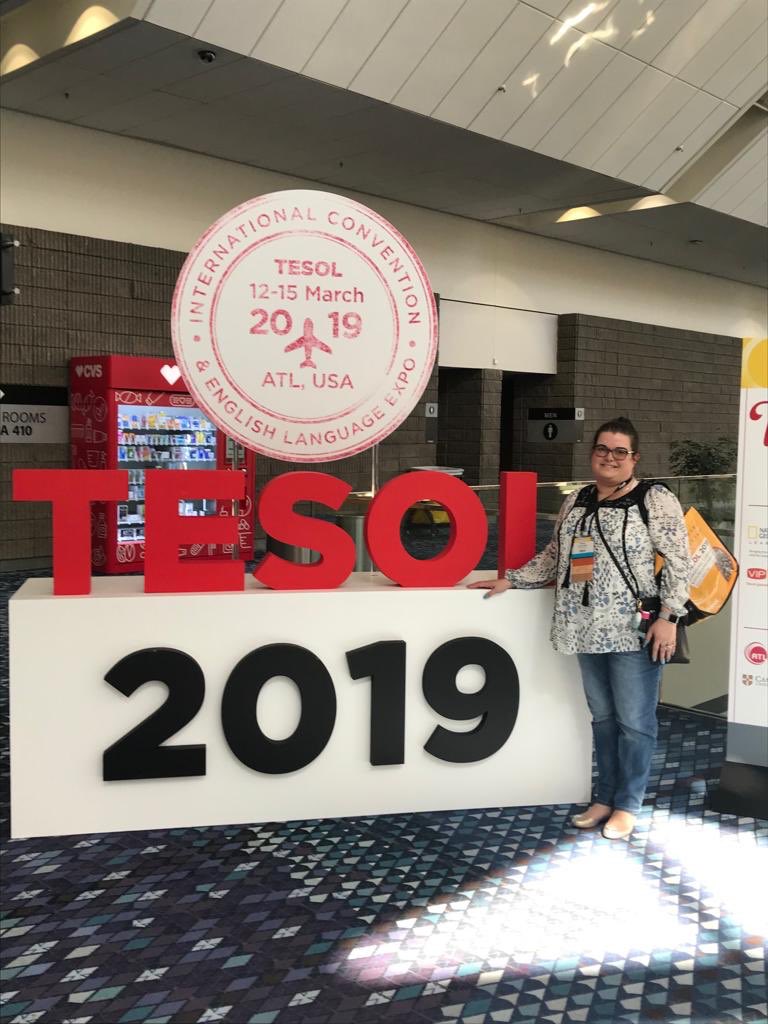 juli0810's tweet photo. #TESOL19 https://t.co/8Doz87vb3a