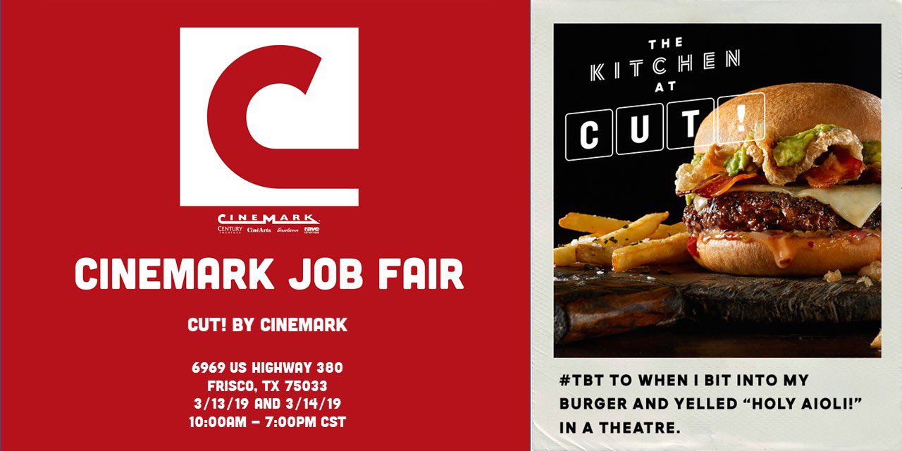 Cinemark Careers on Twitter meet our hiring managers and