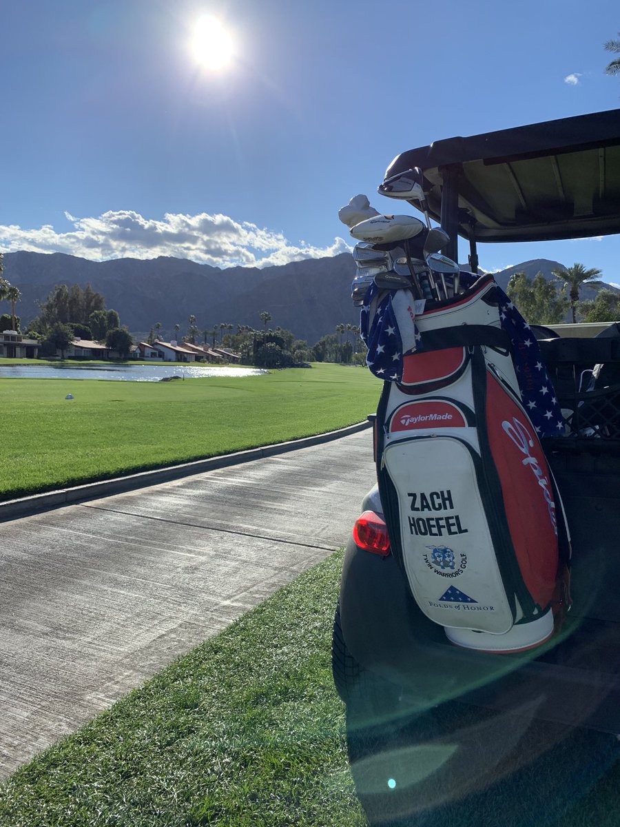 What a great day La Quinta Country Club with @FoldsofHonor . Congrats to the the Kansas City Chapter for hitting a 1 Million Dollars raised. #amazingevent #FoldsofHonor #freedomisntfree