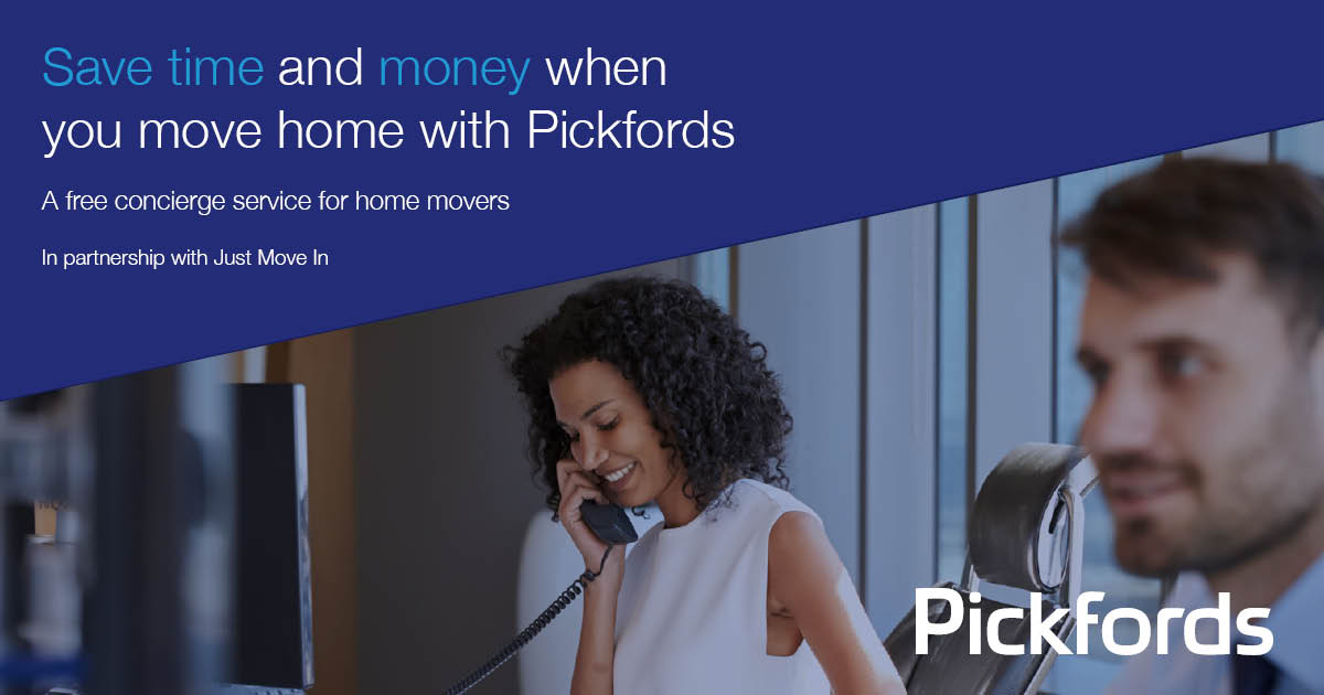 Pickfords's tweet photo. Pickfords has joined forces with Just Move In to provide all home moving clients with an exceptional service for free!

Find out more at: https://t.co/YVNZykyzg9

#moving #pickfords #justmovein https://t.co/Esp85Us0Vm