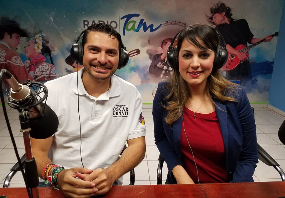 Oscar Donati con el tema
 "Riqueza VS Pobreza" en Vivo
 con Gaby Perales a través de:
 radio.tamaulipas.gob.mx 
 Justo ahora de 9 a 10am.