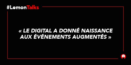 Event &amp; Influence 🔈 Un constat pour un nouveau format 🎤 #LemonTalks :
