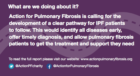 ActionPFcharity's tweet photo. New report exposes misdiagnosis in devastating lung disease: idiopathic pulmonary fibrosis. 35% surveyed had been misdiagnosed  https://t.co/7K2yw2OKPa #IPFPatientSurvey #ClearPathway #IPF https://t.co/2HtdAMoHXP